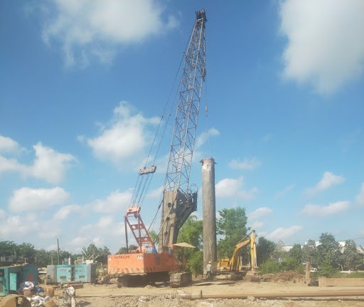 Thi công cọc nhồi D1500 Bình Dương.