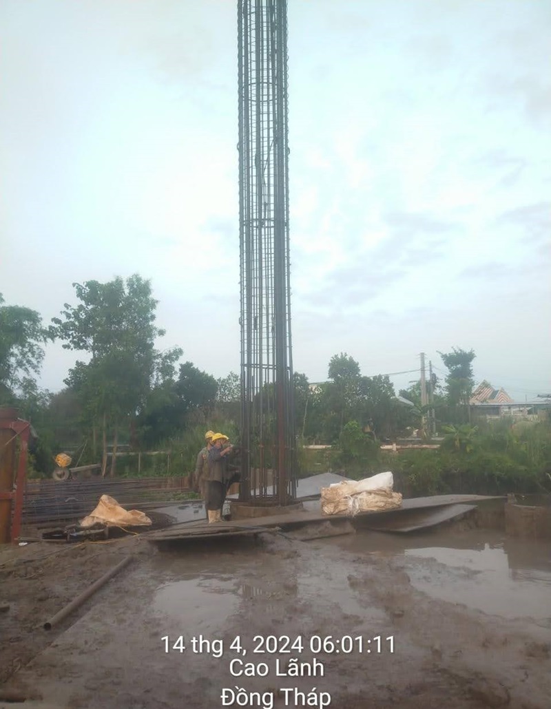 Khoan cọc D1200 Đà Nẵng là dịch vụ lâu năm của chúng tôi