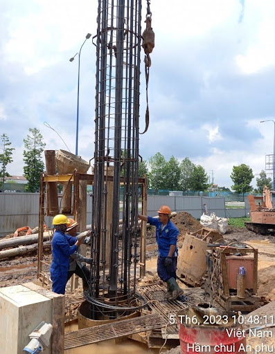 Thi công cọc khoan nhồi giá tốt.