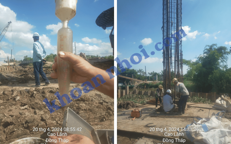 Khoannhoi.com có nhiều năm kinh nghiệm thi công cọc khoan nhồi