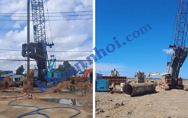 Thi công cọc khoan nhồi uy tín, giá rẻ