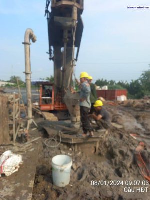 Thi công cọc nhồi D800 Bình Dương