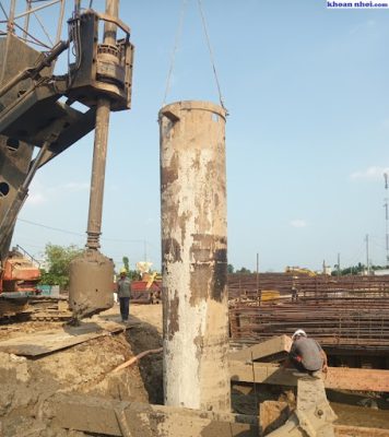 Thi công cọc nhồi đảm bảo an toàn, tiết kiệm.