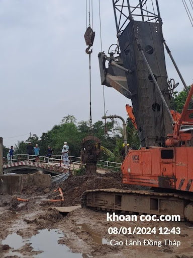 thi công cọc nhồi D800 Bình Dương