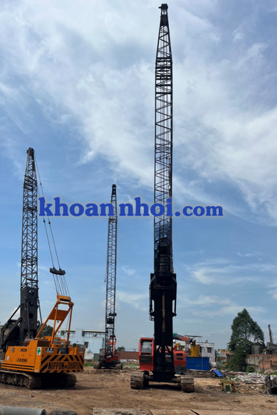 Thi công khoan cọc nhồi Bình Dương uy tín.