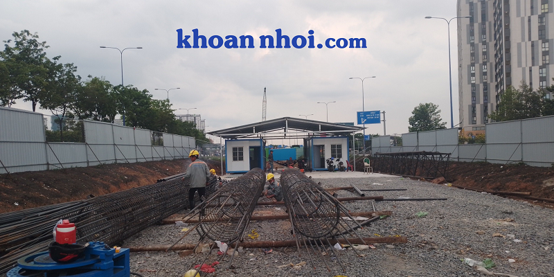 Nhận thi công cọc khoan nhồi D1200.