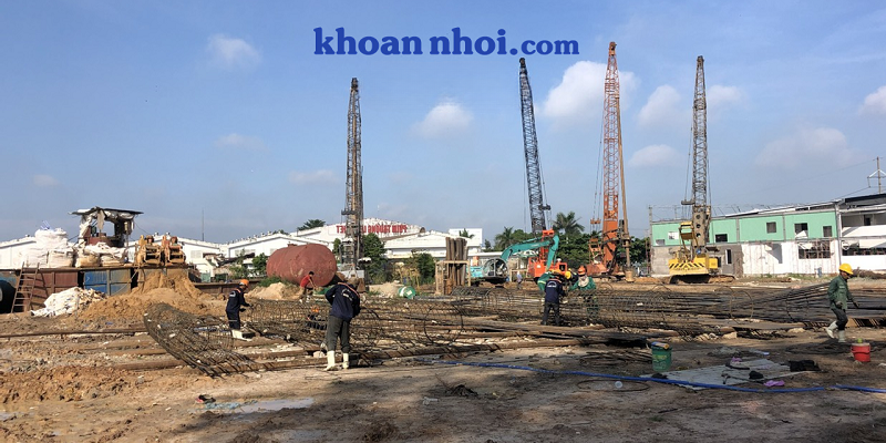 Thi công cọc nhồi D1000 – D1500 giá tốt.