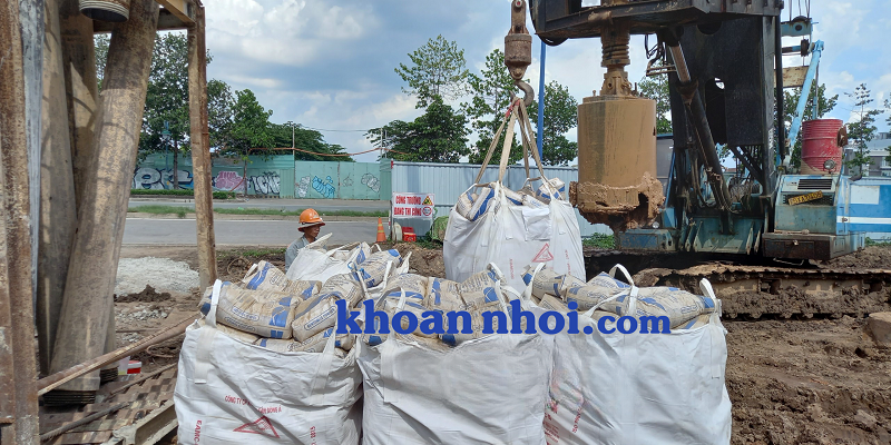 Thi công cọc khoan nhồi tại Long An cần cẩn trọng để tránh rủi ro lệch cọc