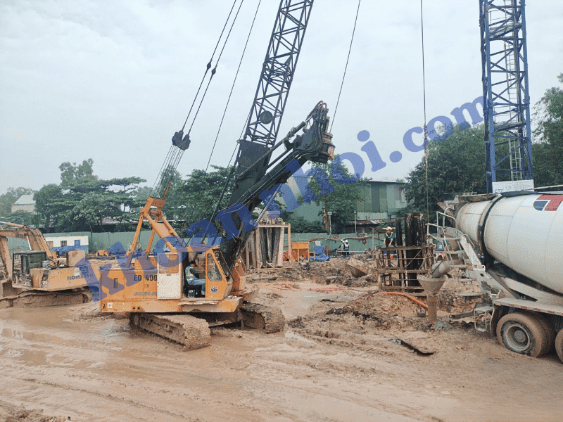 Yếu tố địa chất ảnh hưởng sức chịu tải của cọc khoan nhồi D1500.